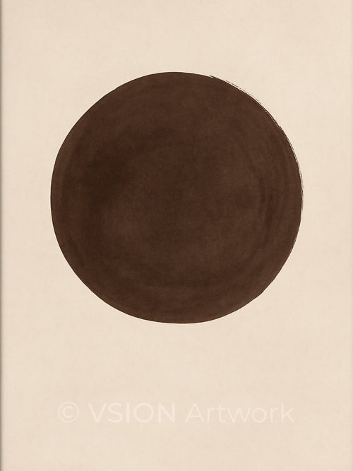 AURAÉ 001 — Minimal Earth Circle Composition