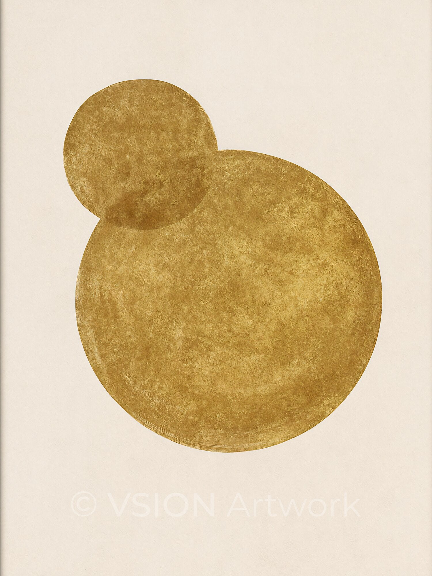 AURAÉ 002 — Minimal Golden Circle Composition