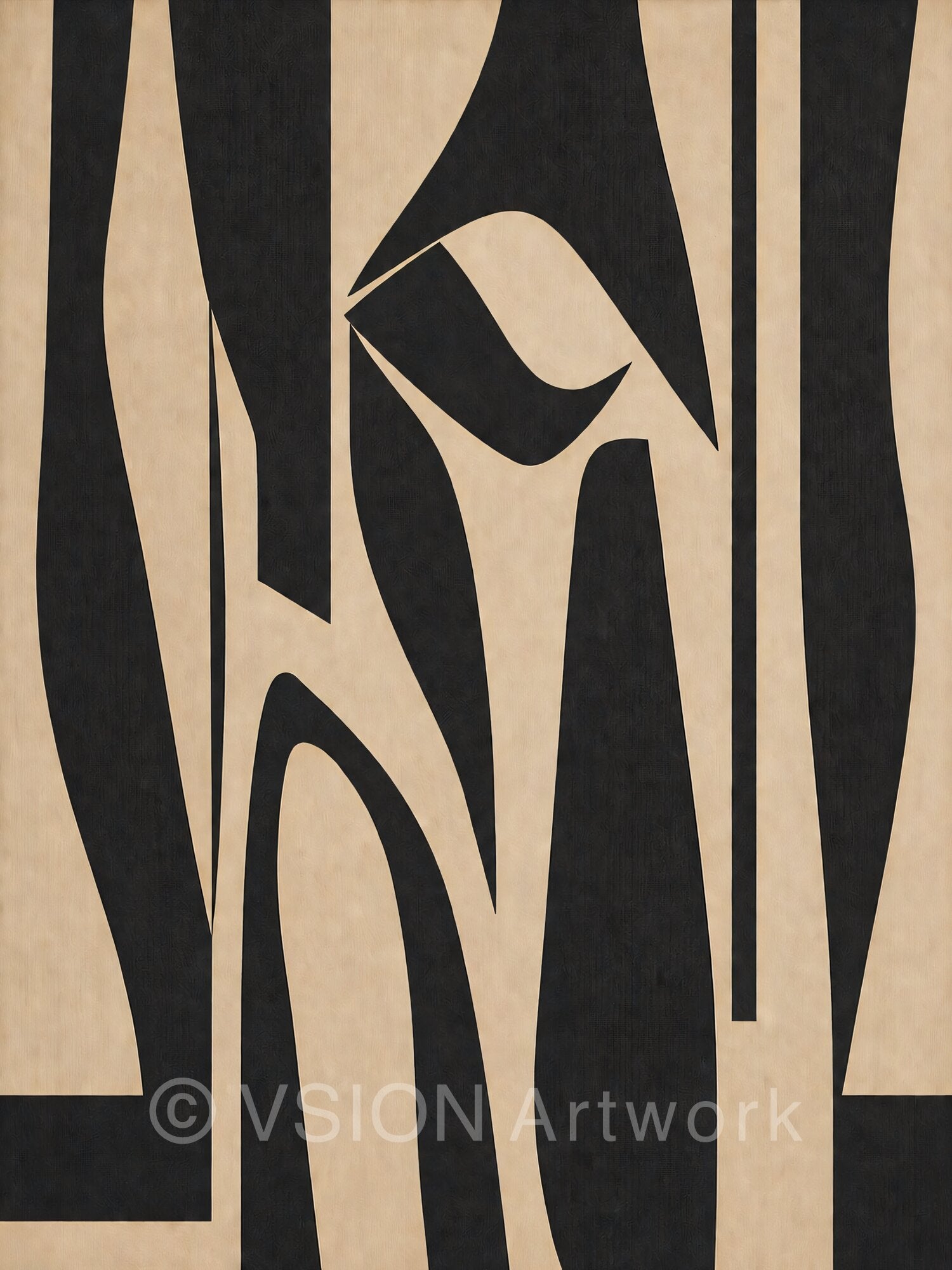 ÉLAN 003 — Vertical Flow & Sculptural Contrast