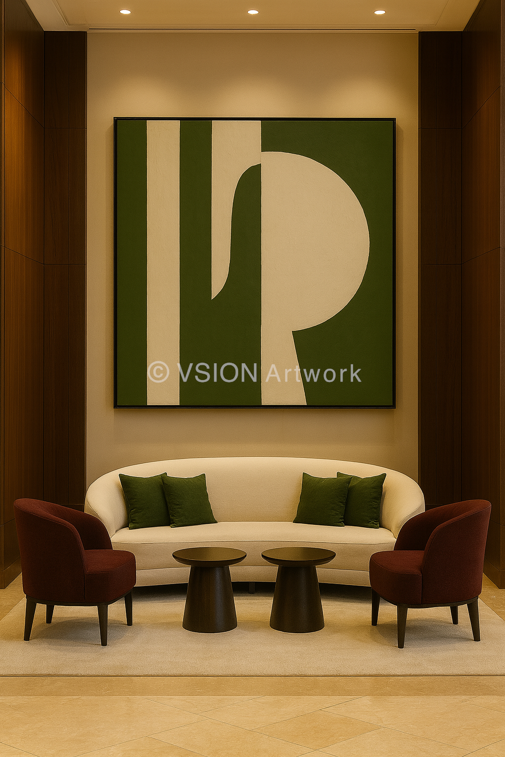 FLUÉ 006 — Olive Vertical Flow