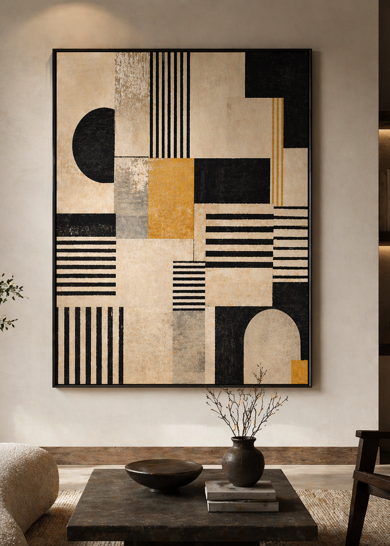 GRIDÉ 001 — Structured Rhythm & Linear Geometry