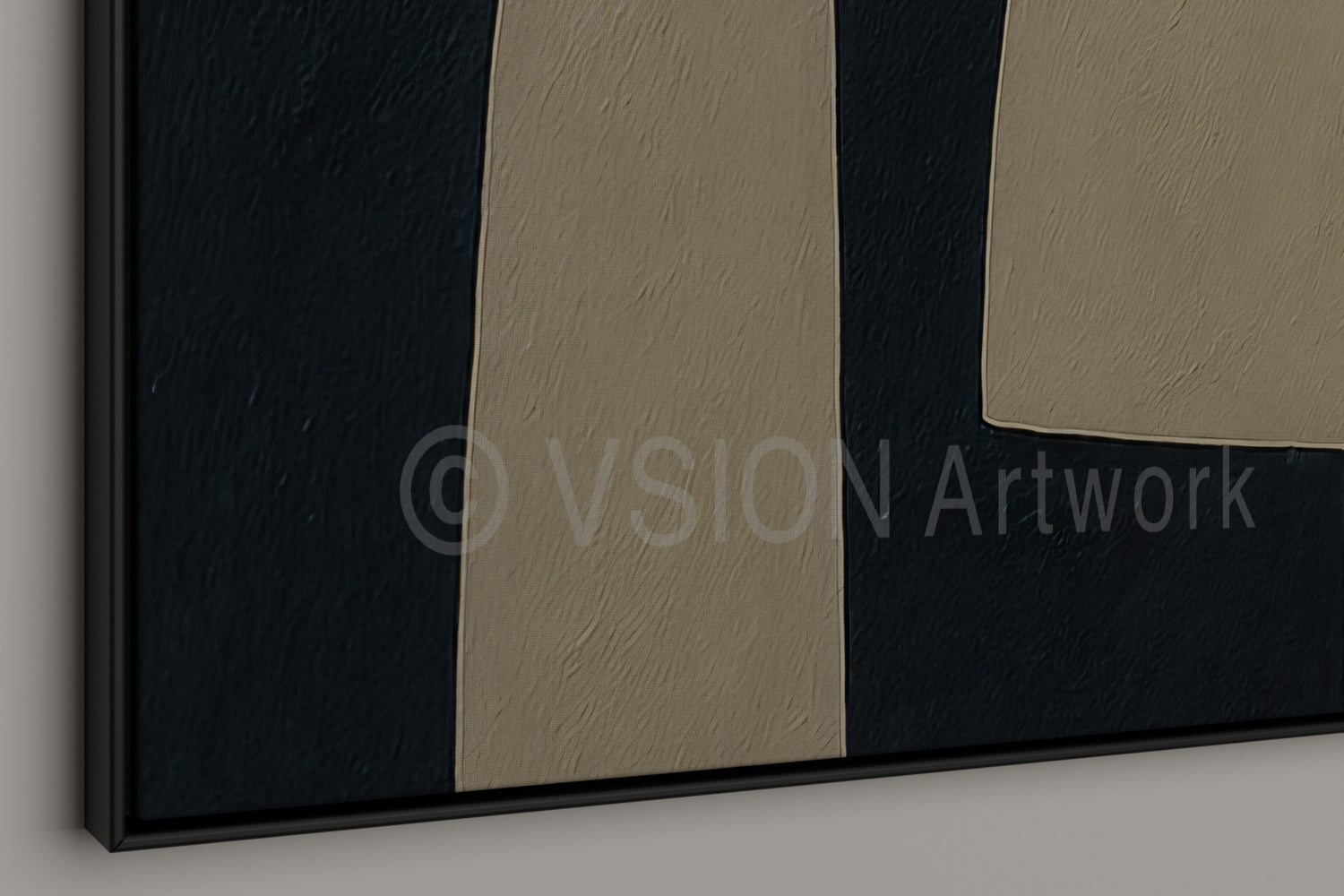 MASSE 001 — Contemporary Abstract Mass Composition