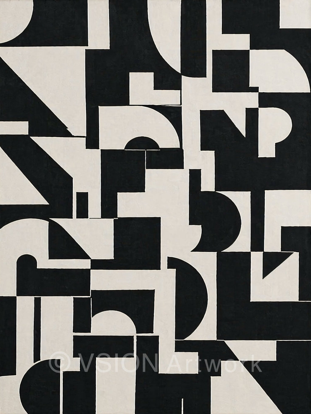 NEXA 001 — Refined Monochrome Geometry