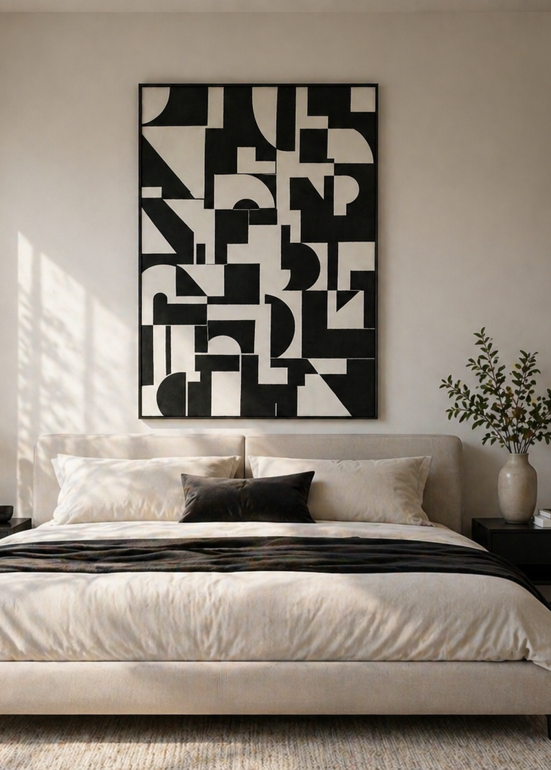NEXA 001 — Refined Monochrome Geometry