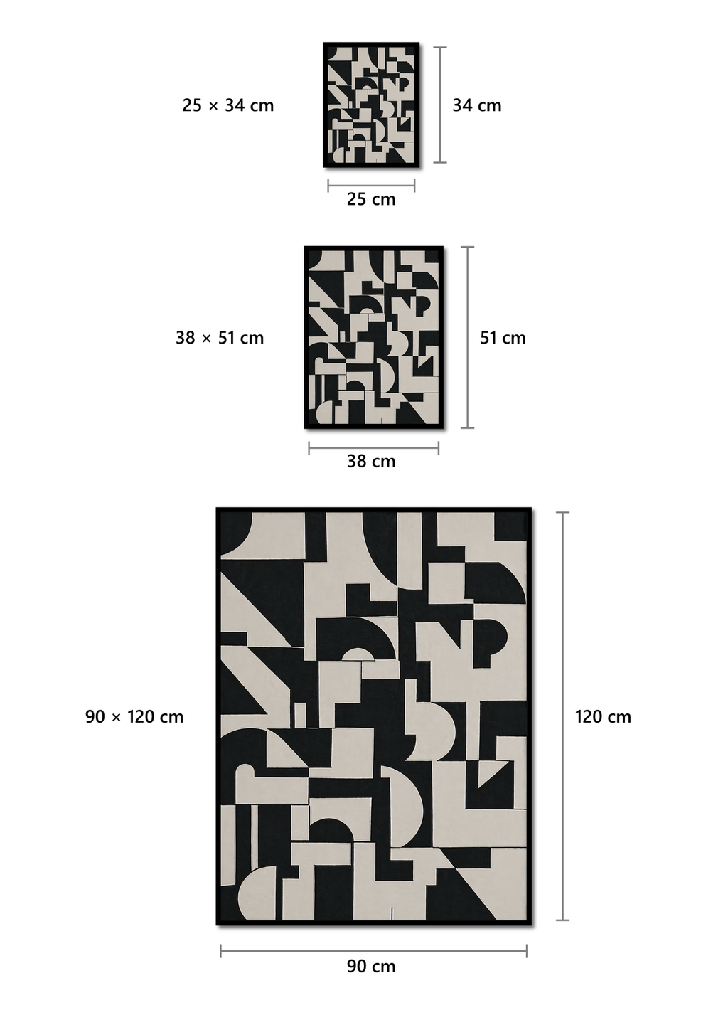 NEXA 003 — High Contrast Geometric Grid