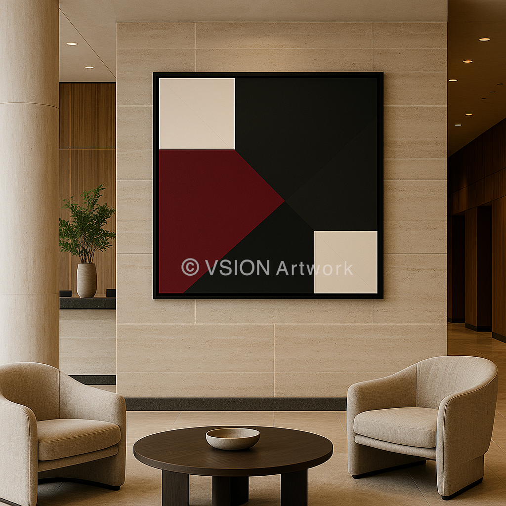 ORIGÉ 002 — Contemporary Geometric Origin Composition