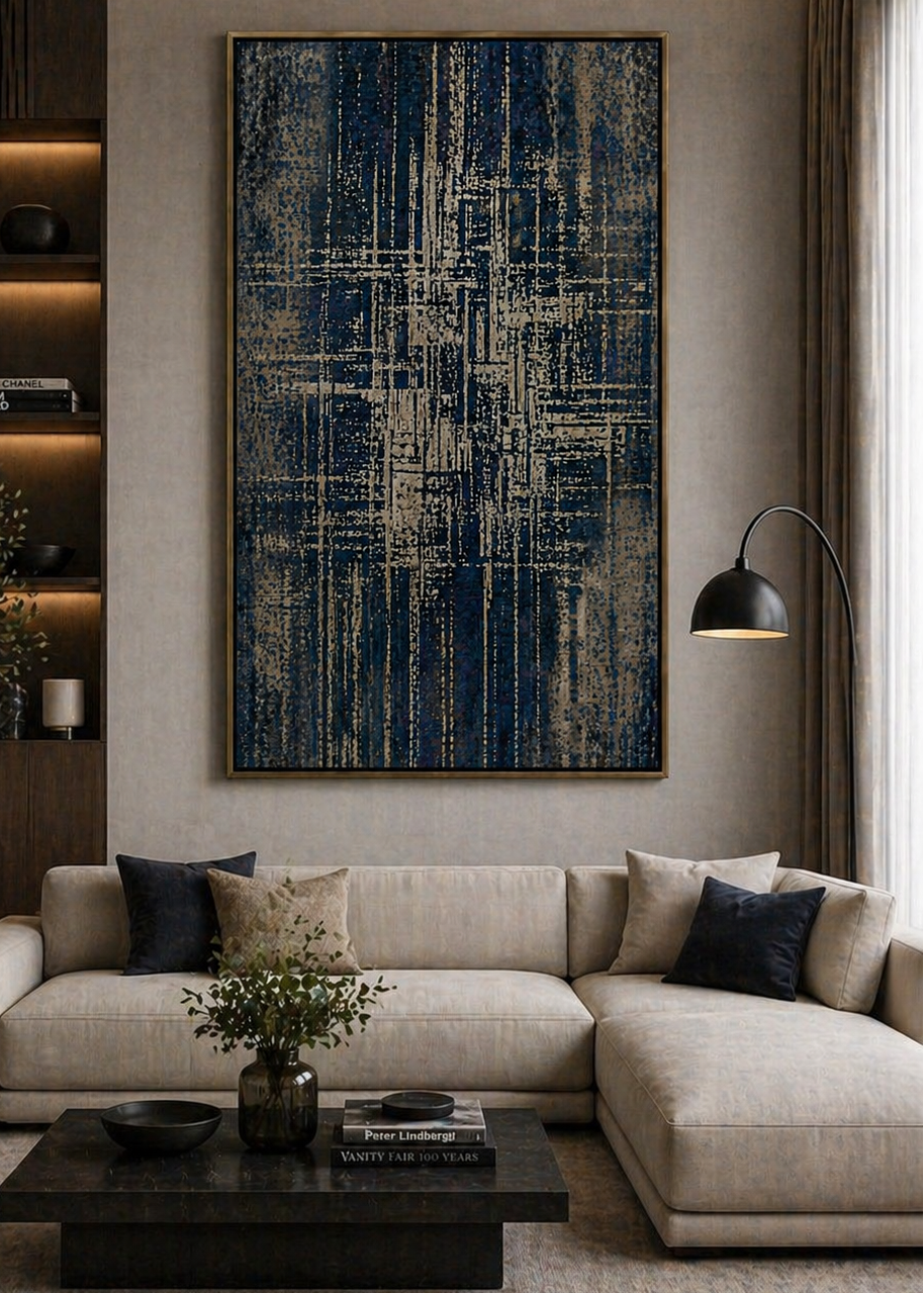 STRATA 001 — Deep Grid Composition